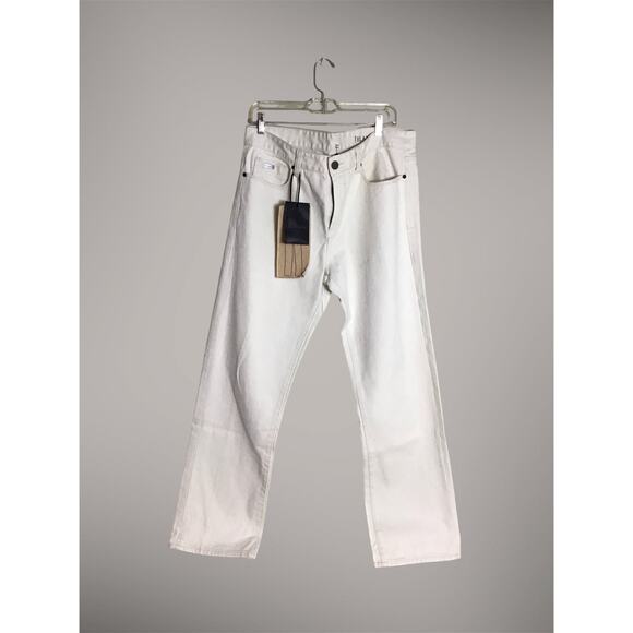 Blank NYC Mens Relaxed Straight fit Jeans Sz. 33 NWT Cream  Trendy Classic Jeans - Picture 1 of 12